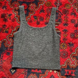 Outdoor Voices Gray Crop Top